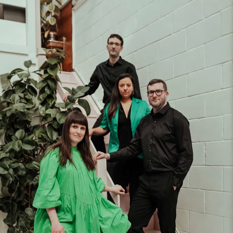 Quartet Volute on the stairs